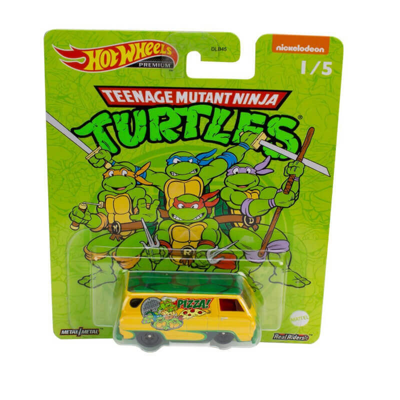 Hot Wheels Premium 2022 Teenage Mutant Ninja Turtles Vehicles '66 Dodge A100