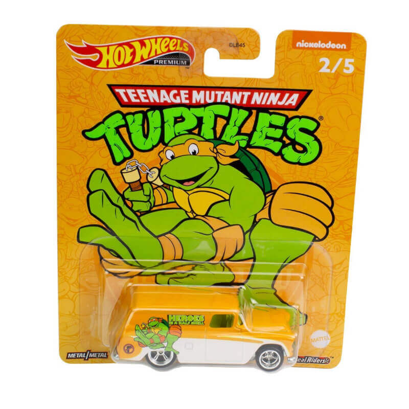 Hot Wheels Premium 2022 Teenage Mutant Ninja Turtles Vehicles '55 Chevy Panel