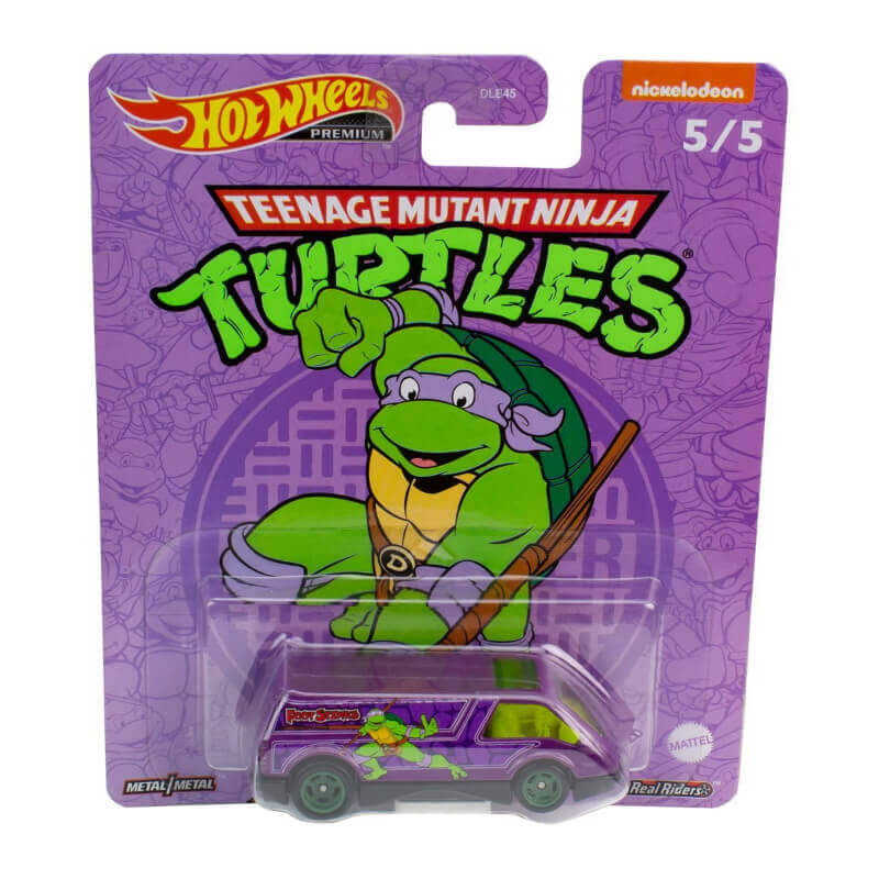 Hot Wheels Premium 2022 Teenage Mutant Ninja Turtles Vehicles Dream Van XGW