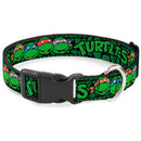 Nickelodeon Classic TMNT Dog Clip Collar