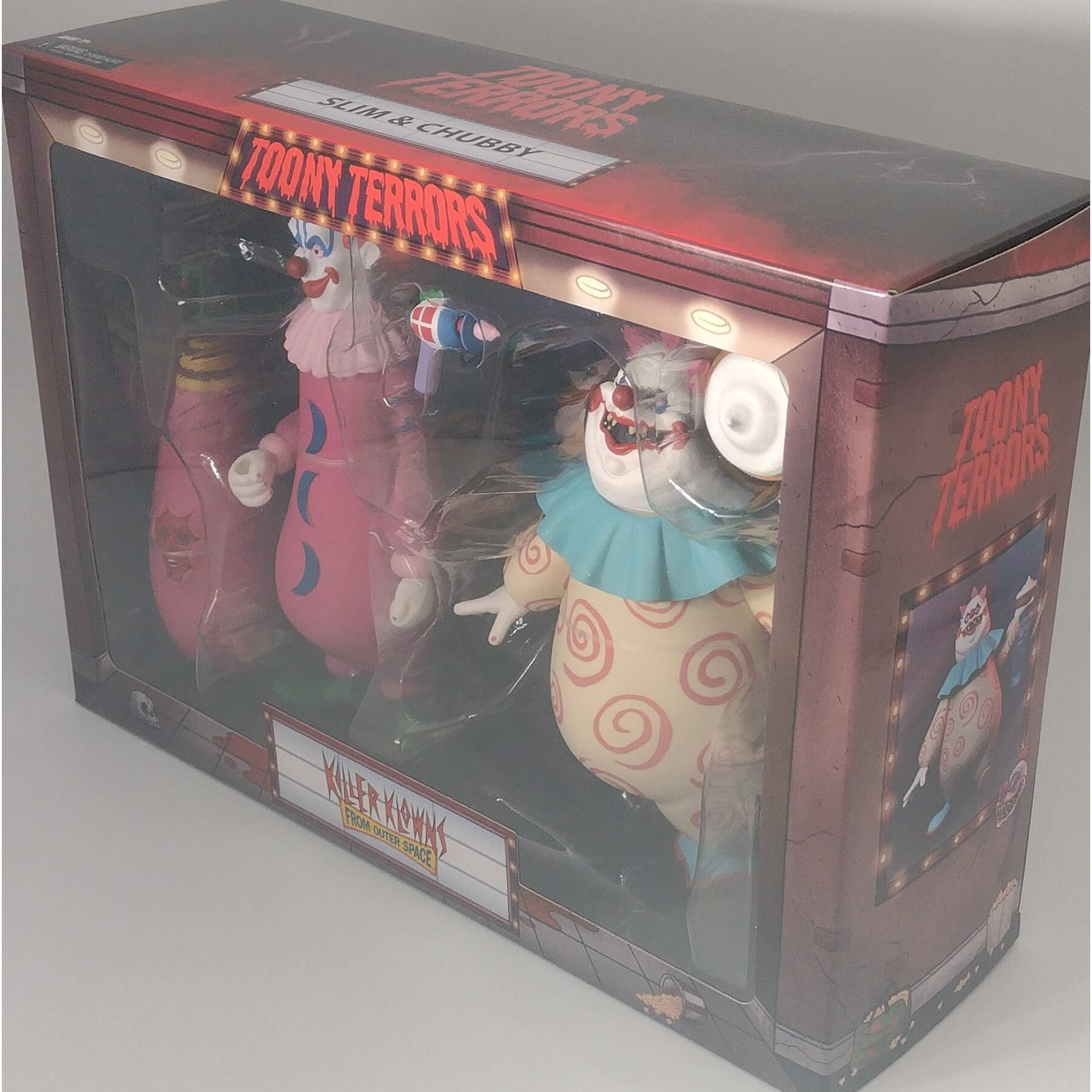 Toony Terrors Killer Klowns From shops Outer Space Slim & Chubby