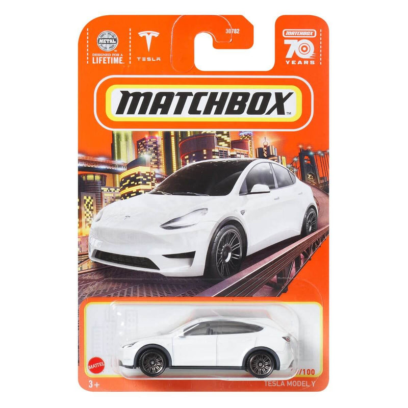 Matchbox 2023 Mainline Cars, Tesla Model Y