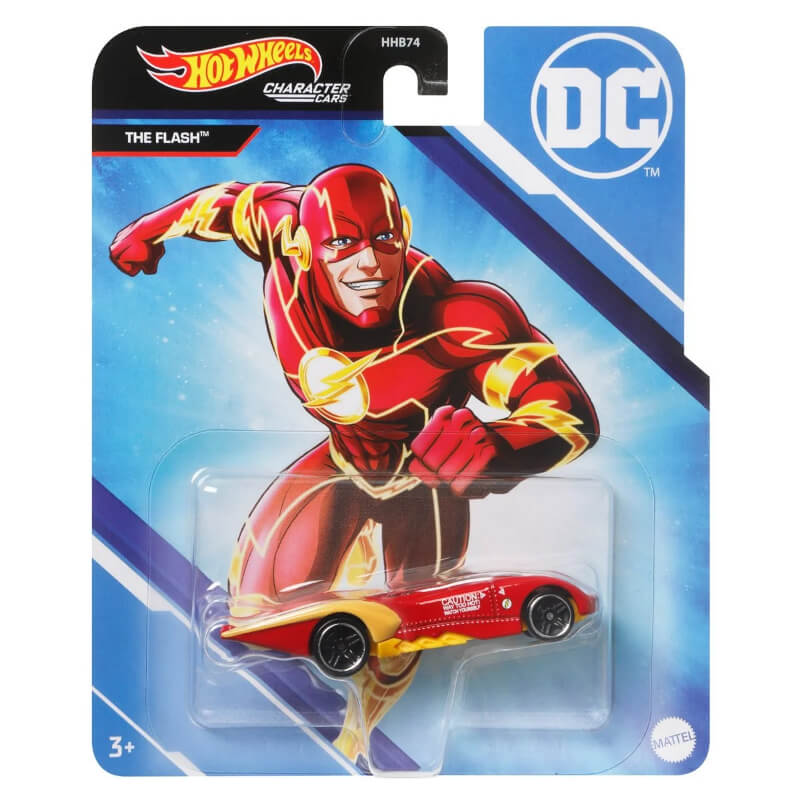 Mattel DC Hot Wheels Character Cars 2022 The Flash