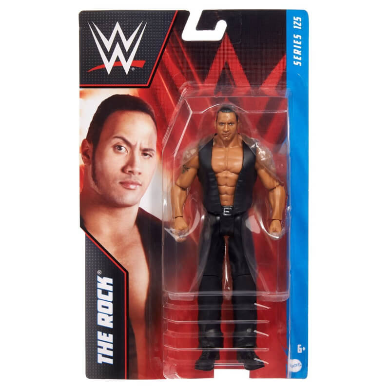  WWE Basic Series 125 Action Figures, The Rock