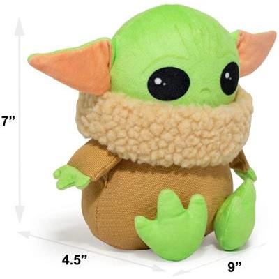 Star Wars Baby Yoda The Child Mandalorian Plush Squeaker Dog Toy