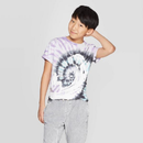 Tie Dye Surfing Wave Boy's T-Shirt