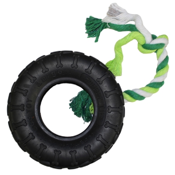 Tire N Tug Toy by Boss Pet