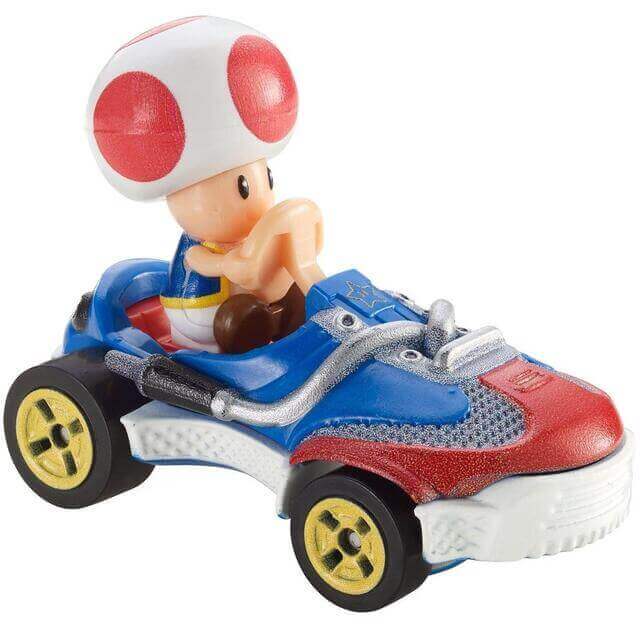 Mario Kart Hot Wheels Vehicle 2021 Toad