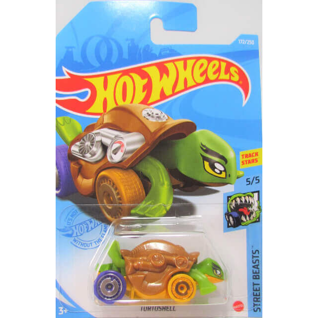 Hot Wheels 2021 Street Beasts Turtoshell (Green) 5/5 172/250