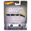 Hot Wheels Premium 2023 Retro Entertainment 1:64 Die-Cast Vehicles (Mix 2), 007 Toyota 2000GT Roadster