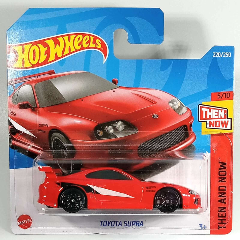 Hot Wheels 2022 Mainline Then and Now Series Cars (Short Card) Toyota Supra