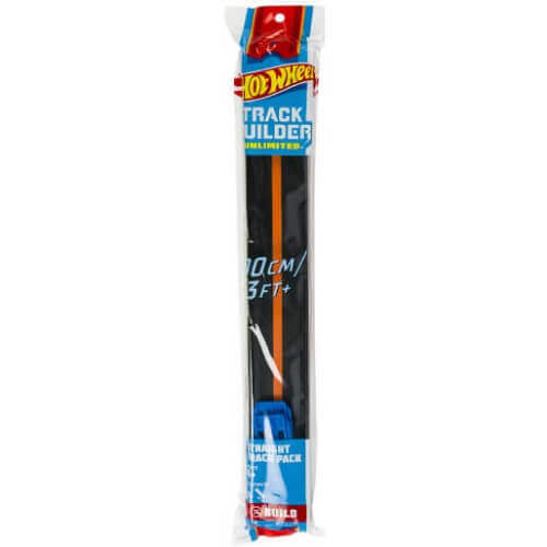 Hot Wheels Track Builder Unlimited Straight Track Pack Black