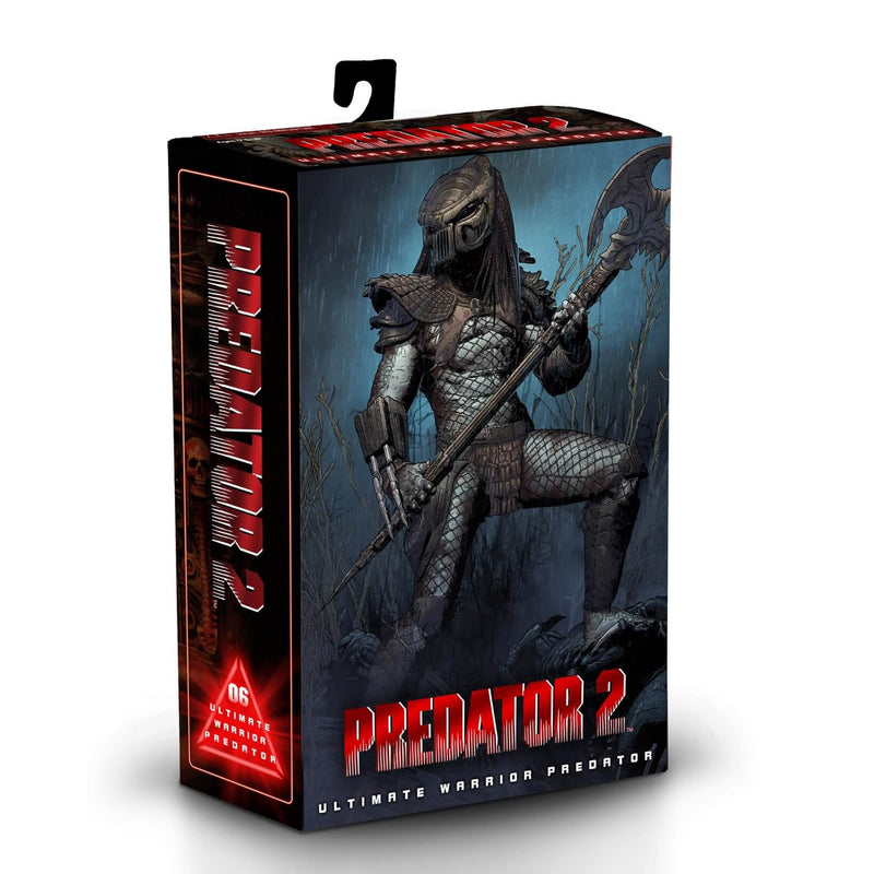 NECA Predator 2 Ultimate Warrior Predator (30th Ann.) Action Figure, packaging front