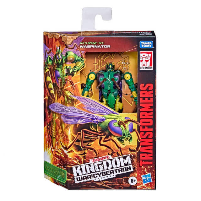 Hasbro Transformers Kingdom War for Cybertron Trilogy Action Figures, Waspinator