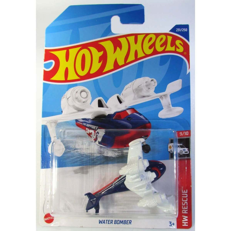 Hot Wheels 2022 HW Rescue Series Cars Water Bomber HCT87