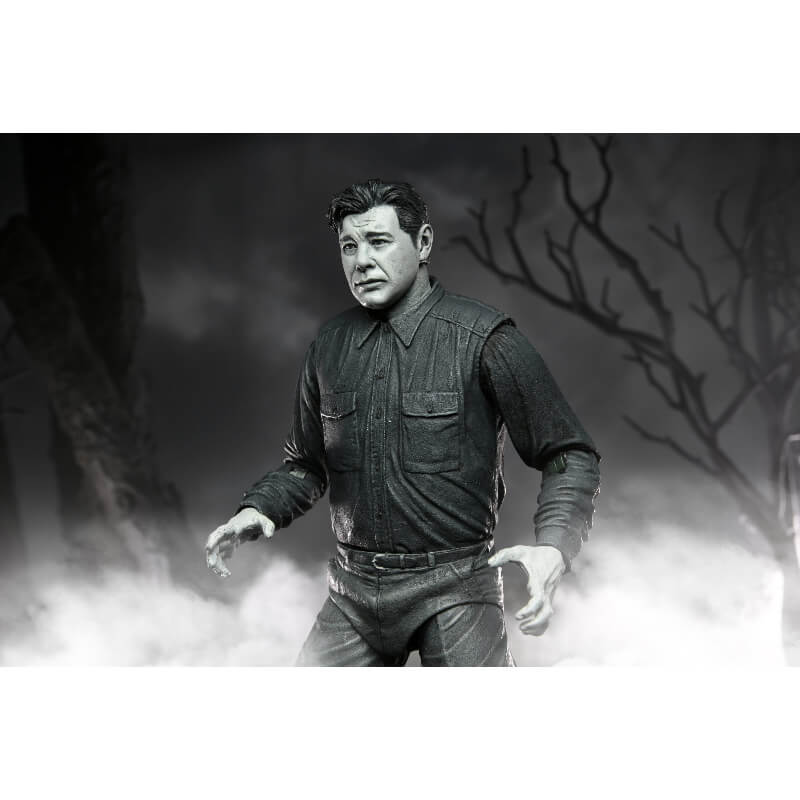 NECA Universal Monsters Ultimate Wolf Man (Black & White) 7 Inch Scale Action Figure
