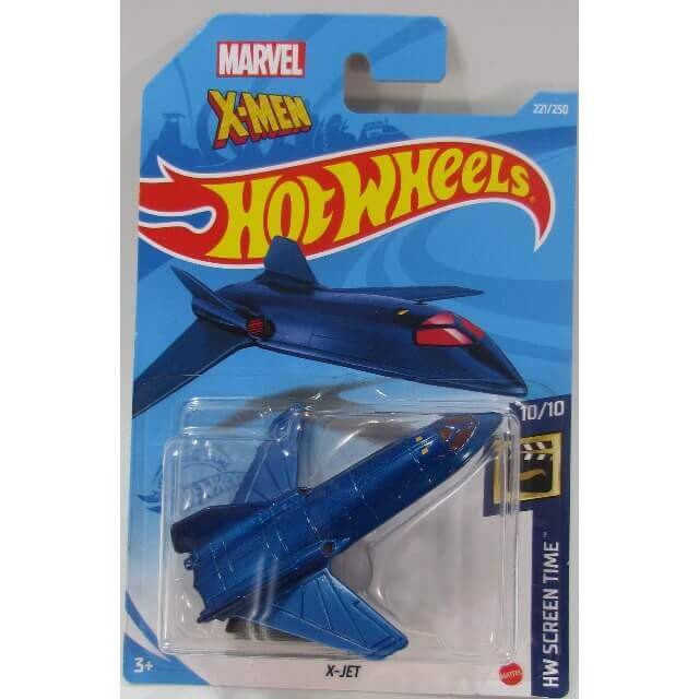 Hot Wheels 2021 HW Screentime X-Jet X-Men 10/10 221/250