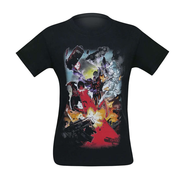 Marvel X-Men Mutant Battle Men's T-Shirt