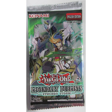 Yu-Gi-Oh! TCG: Legendary Duelists - Synchro Storm Booster 5 Card Pack Yu-Gi-Oh! TCG: Legendary Duelists - Synchro Storm Booster 5 Card Pack