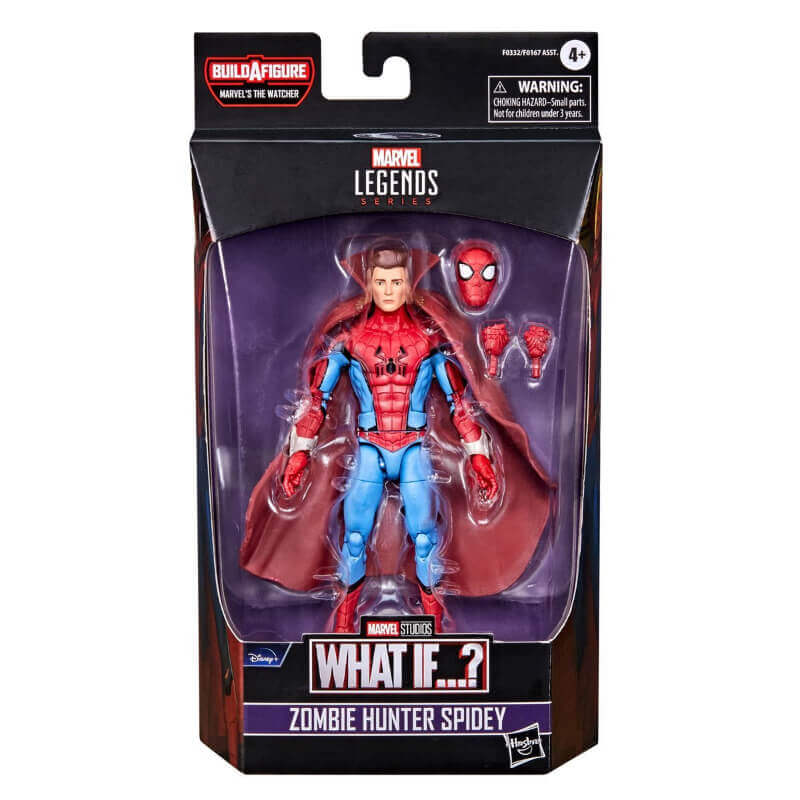Avengers What If...? Marvel Legends 6 Inch Action Figures Zombie Hunter Spidey