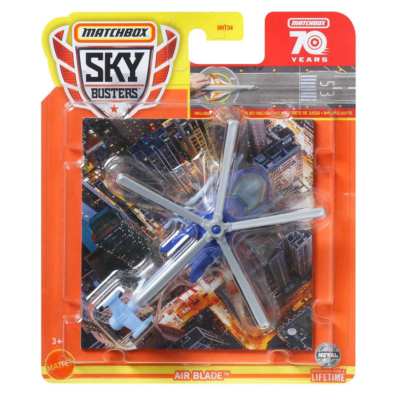 Matchbox 2023 Sky Busters (Mix 1) 1:64 Scale Die-Cast Vehicles, Air Blade