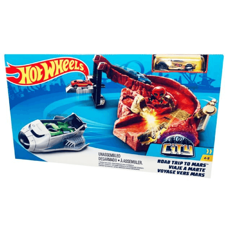 Hot Wheels Epic Mission Playsets. Road Trip to Mars