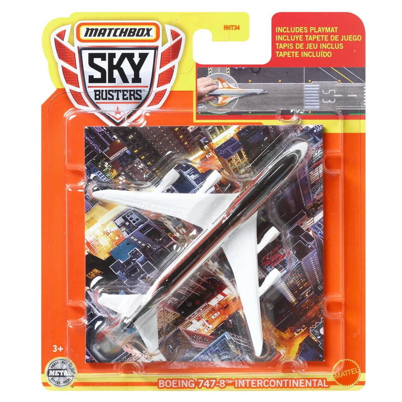 Matchbox Sky Busters 2022 Wave 2 Boeing 747-8 Intercontinental