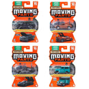 Matchbox 2023 Moving Parts Series 1:64 Scale Diecast Vehicles (Wave 2), bundle of all 4 cars