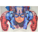 Marvel Avengers Captain America Boys T-Shirt, 3D Bag 2 Piece Set