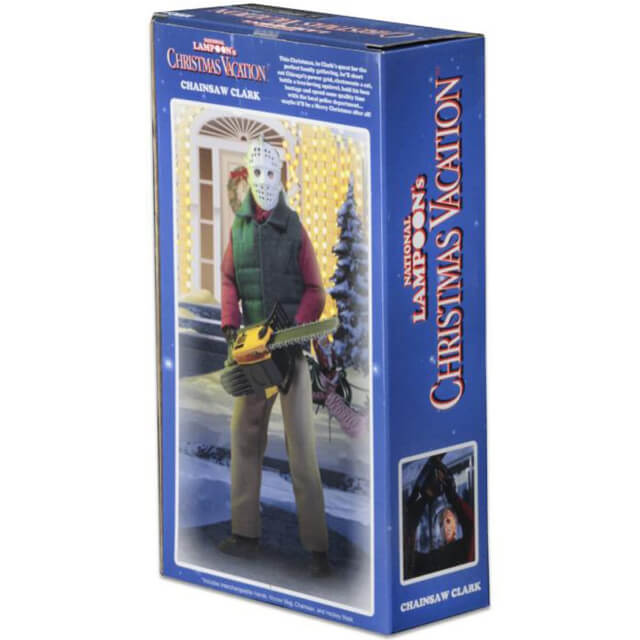 NECA National Lampoon’s Christmas Vacation Chainsaw Clark 8 Inch Clothed Action Figure