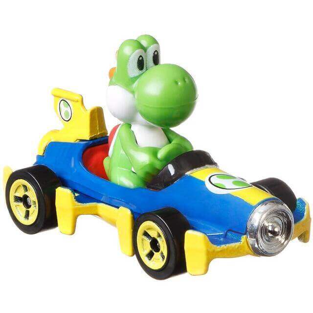 Mario Kart Hot Wheels Vehicle 2021 Yoshi