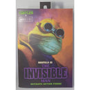 NECA Universal Monsters x Teenage Mutant Ninja Turtles Ultimate Donatello as The Invisible Man 7″ Scale Action Figure, Front of Package