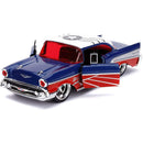 Jada Toys Marvel Avengers Falcon 1957 Chevy Bel Air 1:32 Scale Die-Cast Metal Vehicle