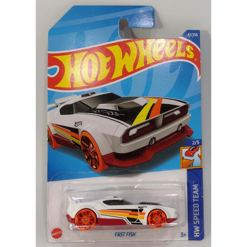 Hot Wheels 2022 HW Speed Team Series Cars Fast Fish 2/5 47/250