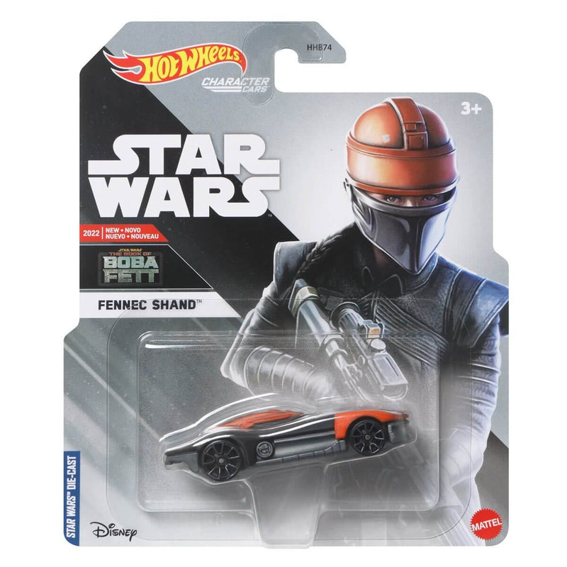 Star Wars Die-Cast Hot Wheels Character Cars Fennec Shand
