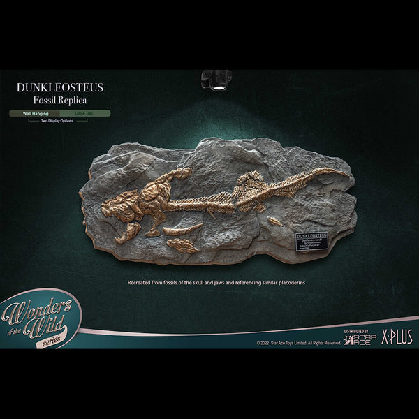 Star Ace X-Plus Dunkleosteus Wonders of the Wild SA5010 16 1/2 Inch Fossil Replica