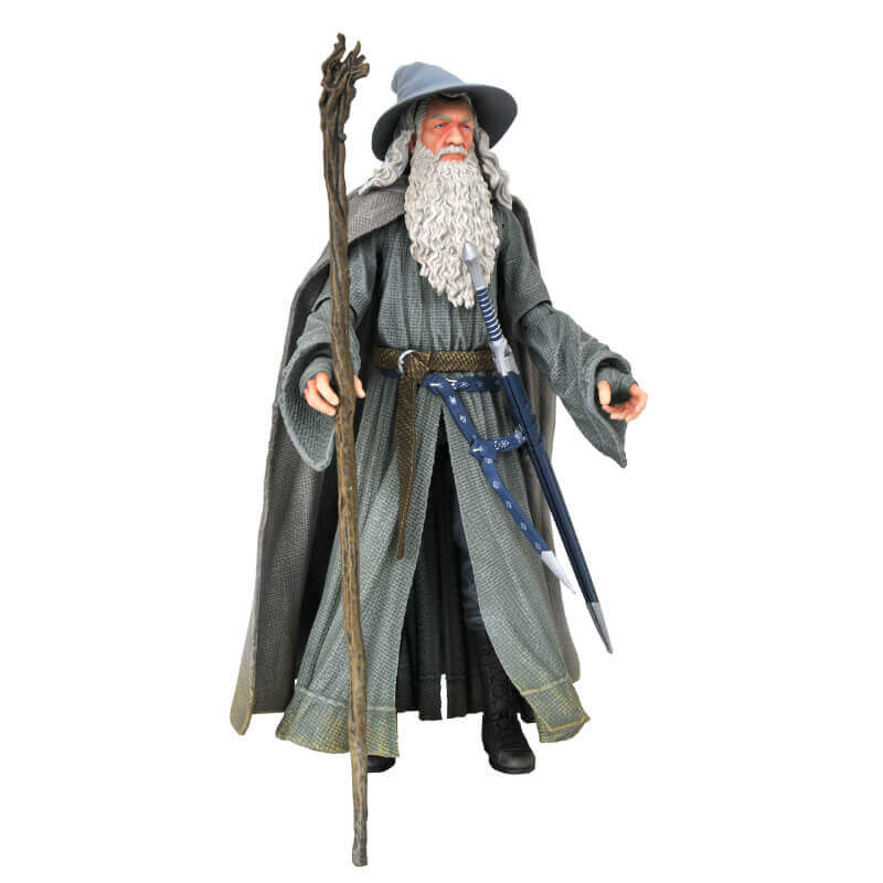 Diamond Select Lord of the Rings Deluxe Action Figure, Gandalf