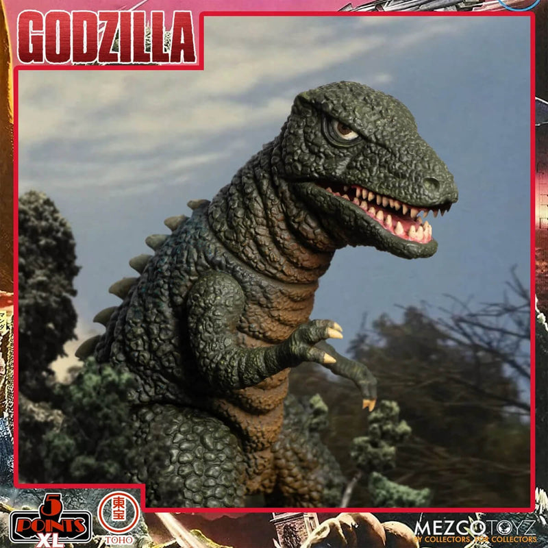 Mezco Toyz Godzilla: Destroy All Monsters (1968) 5 Points XL Round 2 Boxed Set