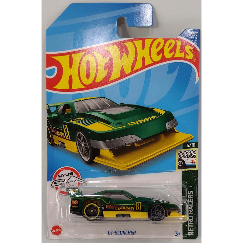 Hot Wheels 2022 Retro Racers Series Cars GT-Scorcher 5/10 59/250