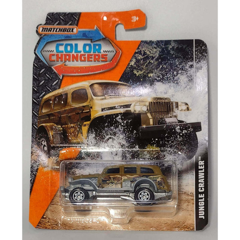 Matchbox Color Change Vehicles, Jungle Crawler, 7/10, DXH96