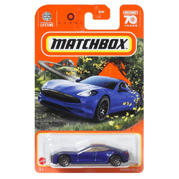 Matchbox 2023 Mainline Cars, Karma GS-6