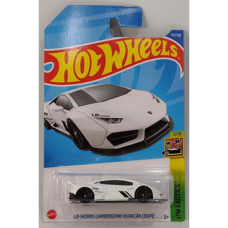 Hot Wheels 2022 HW Exotics Series Cars LB-Works Lamborghini Huracan Coupe 3/10 172/250