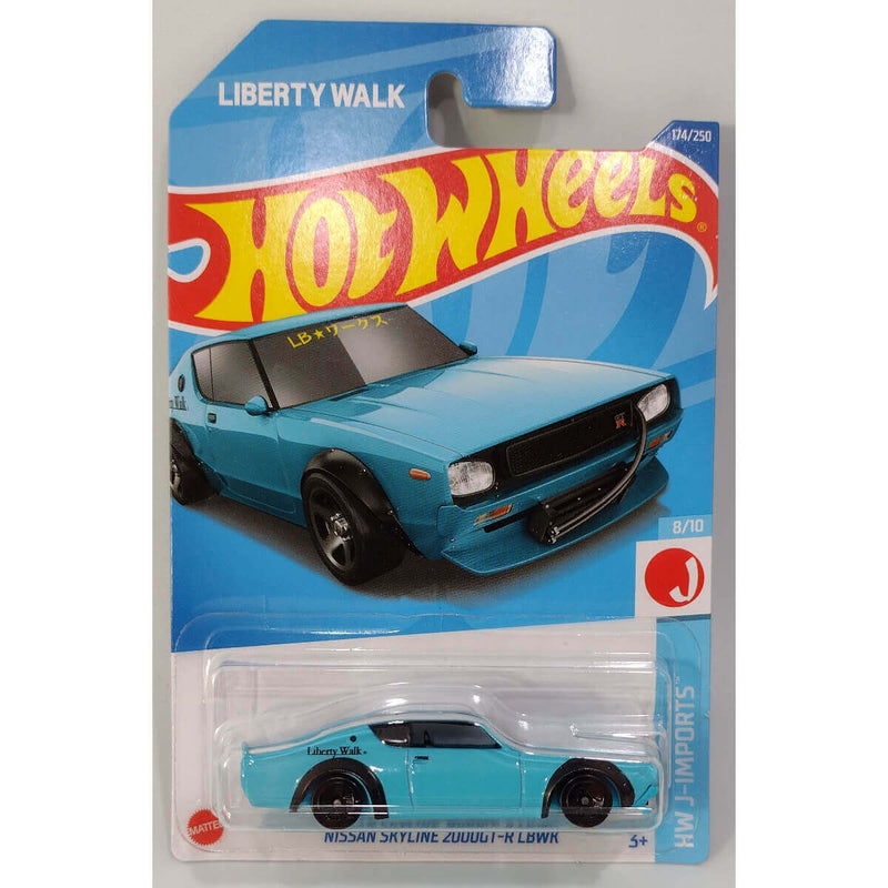 Hot Wheels 2022 HW J-Imports Series Cars Nissan Skyline 2000GT-R LBWK 8/10 174/250