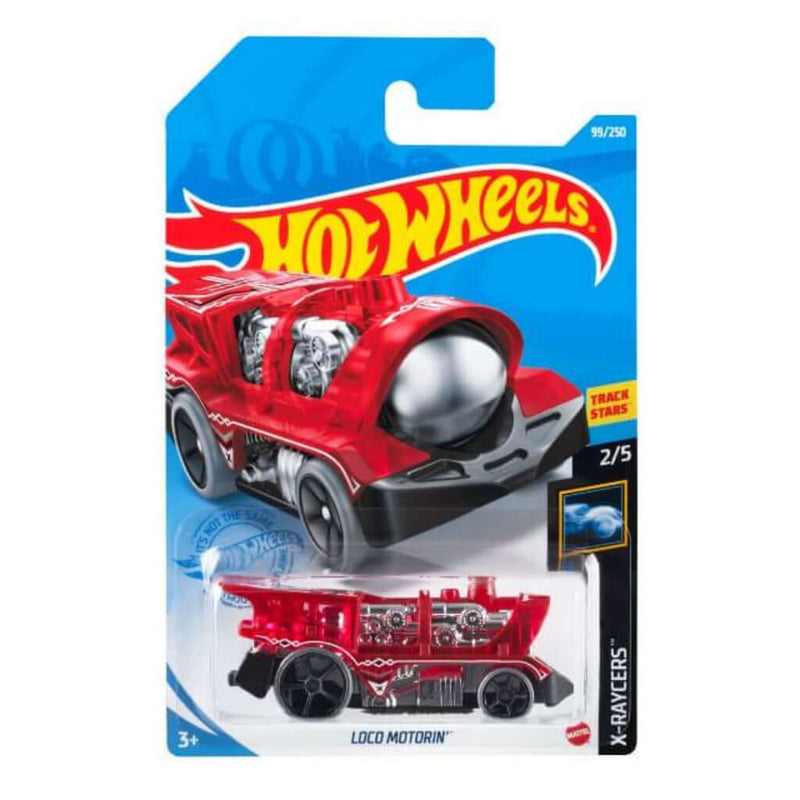 Hot Wheels 2021 X-Raycers Loco Motorin (Red) 2/5 99/250