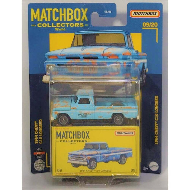Matchbox 2022 Collectors Series Vehicles 1964 Chevy C10 LongBed 09/20 HFL83