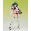 Aoshima Robotech Macross Ranka Lee V.F.G. VF-25F Messiah Model Kit, Ranka Lee salute