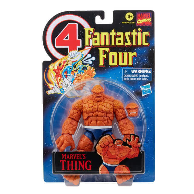 Hasbro Marvel Legends Fantastic Four 6 Inch Action Figures Marvel's Thing