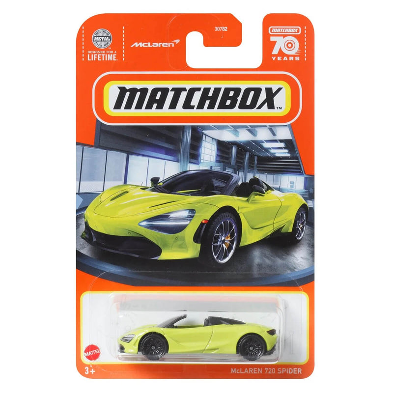 Matchbox 2023 Mainline Cars, McLaren 720 Spider