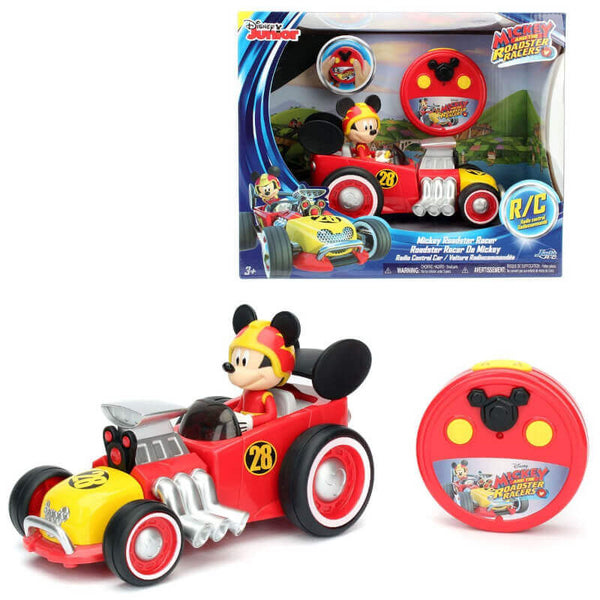 Jada Toys Disney Mickey Mouse Roadster Racer RC Vehicle