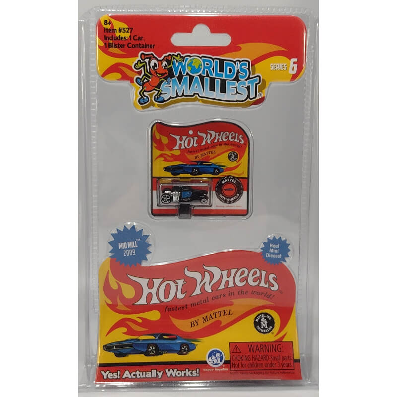 World's Smallest Hot Wheels Cars Series 5 and 6 Mid Mill 2009